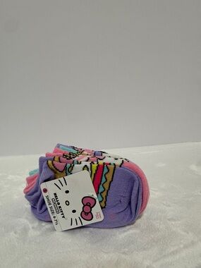 Sanrio Hello kitty no shows socks 5 pairs small show size 4-7 1/2 cute